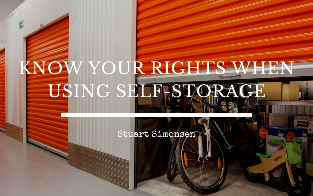 Know Your Rights When Using Self-Storage